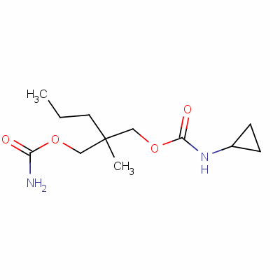 Lorbamate Structure,24353-88-6Structure