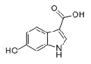 6-Hydroxy-1h-indole-3-carboxylic acid Structure,24370-78-3Structure