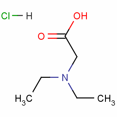 Diethylamino-acetic acid hydrochloride Structure,24376-01-0Structure