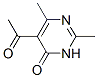 5-Acetyl-2,6-dimethylpyrimidin-4(3H)-one Structure,24392-26-5Structure