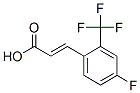 4-Fluoro-2-(trifluoromethyl)cinnamic acid Structure,243977-21-1Structure