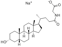 Glycolithocholic acid sodium salt Structure,24404-83-9Structure