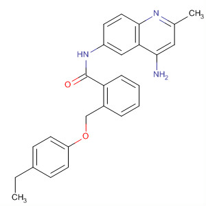 N-(4-amino-2-methyl-6-quinolinyl)-2-[(4-ethylphenoxy)methyl]benzamide Structure,244218-93-7Structure