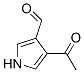 Pyrrole-3-carboxaldehyde, 4-acetyl- (8ci) Structure,24445-11-2Structure