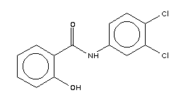 3’,4’-Dichlorosalicylanilide Structure,24448-73-5Structure