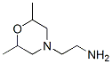 4-(2-Aminoethyl)-cis-2,6-dimethylmorpholine Structure,244789-18-2Structure