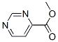 Pyrimidine-4-carboxylic acid methyl ester Structure,2450-08-0Structure