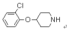 4-(2-Chlorophenoxy)piperidine Structure,245057-65-2Structure