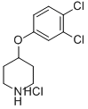 4-(3,4-Dichlorophenoxy)piperidine Structure,245057-73-2Structure