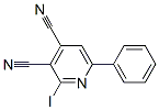 3,4-Pyridinedicarbonitrile,2-iodo-6-phenyl- Structure,245079-25-8Structure