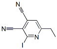 3,4-Pyridinedicarbonitrile,6-ethyl-2-iodo- Structure,245079-31-6Structure