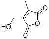 2,5-Furandione,3-(hydroxymethyl)-4-methyl- (9ci) Structure,245124-18-9Structure