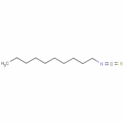 Decyl isothiocyanate Structure,24540-94-1Structure