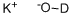 Potassium deuteroxide, 3 Structure,24572-01-8Structure