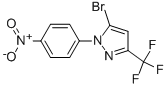 5-Bromo-1-(4-nitrophenyl)-3-(trifluoromethyl)-1h-pyrazole Structure,245748-62-3Structure