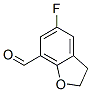 5-Fluoro-2,3-dihydrobenzofuran-7-carboxaldehyde Structure,245762-36-1Structure