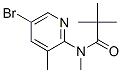 N-(5-Bromo-3-methylpyridin-2-yl)-N-methyl-2,2-dimethylpropanamide Structure,245765-92-8Structure