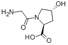 (2S,4r)-1-(2-aminoacetyl)-4-hydroxypyrrolidine-2-carboxylicacid Structure,24587-32-4Structure