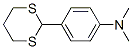 2-[4-(Dimethylamino)phenyl]-1,3-dithiane Structure,24588-75-8Structure