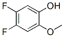 4,5-Difluoro-2-methoxyphenol Structure,246029-17-4Structure