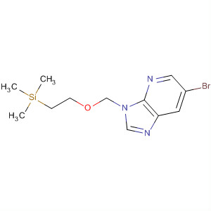 6-Bromo-3-(2-trimethylsilanyl-ethoxymethyl)-3h-imidazo[4,5-b]pyridine Structure,246223-97-2Structure