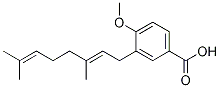 3-Geranyl-4-methoxybenzoic acid Structure,246266-38-6Structure