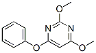 Pyrimidine, 2,4-dimethoxy-6-phenoxy- (9ci) Structure,246538-87-4Structure