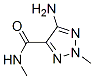 2H-1,2,3-triazole-4-carboxamide, 5-amino-n,2-dimethyl- Structure,24660-62-6Structure