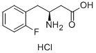 (S)-3-amino-4-(2-fluorophenyl)butyric acid hydrochloride Structure,246876-92-6Structure