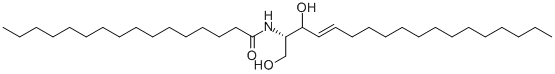 N-Palmitoyl-D-sphingosine Structure,24696-26-2Structure