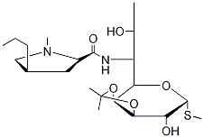 3,4-O-isopropylidenelincomycin Structure,24699-08-9Structure