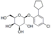 4-Chloro-2-cyclopentylphenyl-beta-d-galactopyranoside Structure,24718-43-2Structure