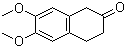 6,7-Dimethoxy-2-tetralone Structure,2472-13-1Structure