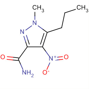 1-Methyl-4-nitro-5-propyl-1h-pyrazole-3-carboxamide Structure,247583-72-8Structure