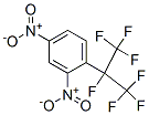 2,4-Dinitro(heptafluoroisopropyl)benzene Structure,24813-57-8Structure