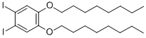 1,2-Diiodo-4,5-di-n-octyloxybenzene Structure,248277-14-7Structure