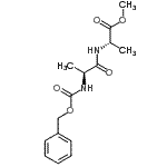 Z-ala-ala-ome Structure,2483-51-4Structure