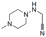 Acetonitrile, [(4-methyl-1-piperazinyl)amino]-(8ci) Structure,24830-56-6Structure