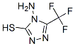 4-Amino-5-trifluoromethyl-4H-1,2,4-triazole-3-thiol Structure,24848-20-2Structure