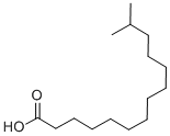 13-Methyltetradecanoic acid Structure,2485-71-4Structure