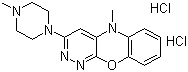 Azaphen hydrochloride Structure,24853-80-3Structure