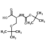 Boc-d-ser(tbu)-oh Structure,248921-67-7Structure