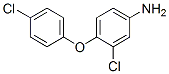 3-Chloro-4-(4-chlorophenoxy)aniline Structure,24900-79-6Structure