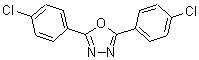 2,5-Bis(4-chlorophenyl)-1,3,4-oxadiazole Structure,2491-90-9Structure