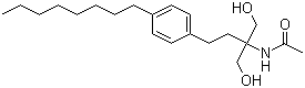 N-(1-hydroxy-2-(hydroxymethyl)-4-(4-octylphenyl)butan-2-yl)acetamide Structure,249289-10-9Structure