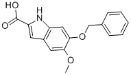 6-Benzyloxy-5-methoxy-2-carboxyindole Structure,2495-92-3Structure