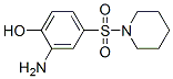 2-Amino-4-(piperidine-1-sulfonyl)-phenol Structure,24962-73-0Structure