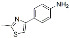 4-(2-Methyl-1,3-thiazol-4-yl)aniline Structure,25021-49-2Structure