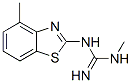 Guanidine, 1-methyl-3-(4-methyl-2-benzothiazolyl)-(8ci) Structure,25039-64-9Structure