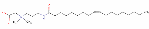 1-Propanaminium, n-(carboxymethyl)-n,n-dimethyl-3-[(1-oxo-9-octadecenyl)amino]-, hydroxide, inner salt, (z)- Structure,25054-76-6Structure